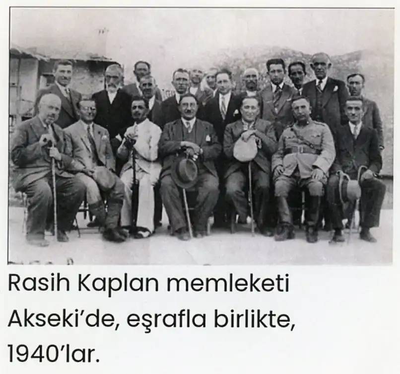 Antalya'nın İlk Milletvekili Mehmet Rasih Kaplan 73. Yıl Önce Vefat Etti 4